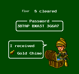 I haven't even used the Chime yet and I've got the upgraded version. Instead of telling you where the key is, the Gold Chime lets you know when you've solved the floor's puzzle and caused the chest to appear. Until now, I've had to walk back and check if it's shown up yet.