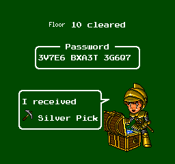 And I'm awarded the Silver Pick, which lets me knock down even more walls. A lot of these early upgrades aren't necessary for right now, but every resource helps when you're on floor 50 and getting nuked by all the tough enemies up there.