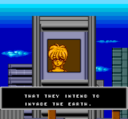 But wait! We're getting a report that the alien Ryo empire is invading! Why, it's almost as if the game was starting.