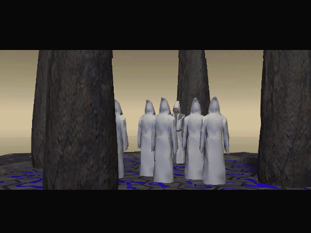 We're introduced to the Sartan in the opening cutscene. Like their GI Joe namesake, they're all cloaked and mysterious.