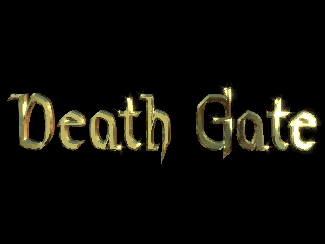 Welcome to Death Gate! This title drop happens right after you see the Earth explode. If you're going to drop a title after any occasion, that's probably the best one.