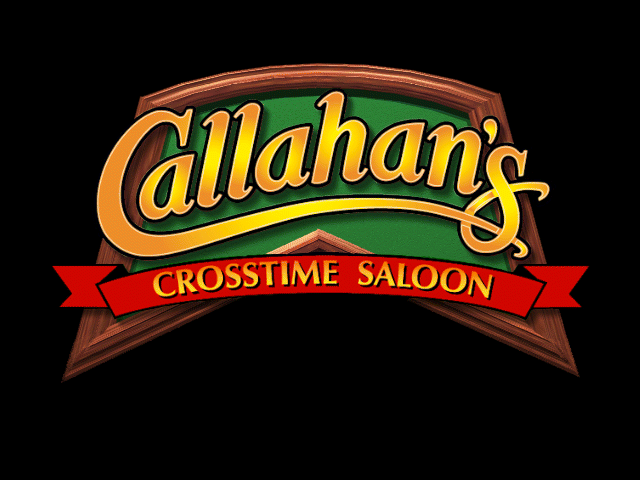 Welcome to Callahan's Crosstime Saloon! Love that Irish pub shingle. It's feeling very Cheers-y already.