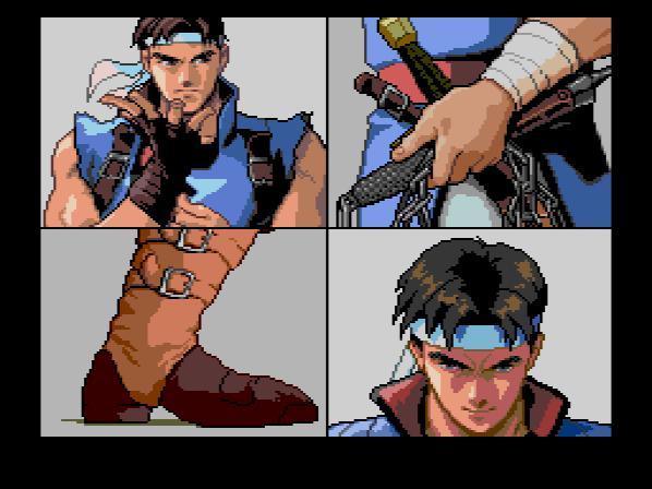 Richter gets kitted out Commando style before charging into the fray. This is already the dumbest and best thing. Did we need to see the special vampire-killing boots he wears? Multiple shots of the headband?