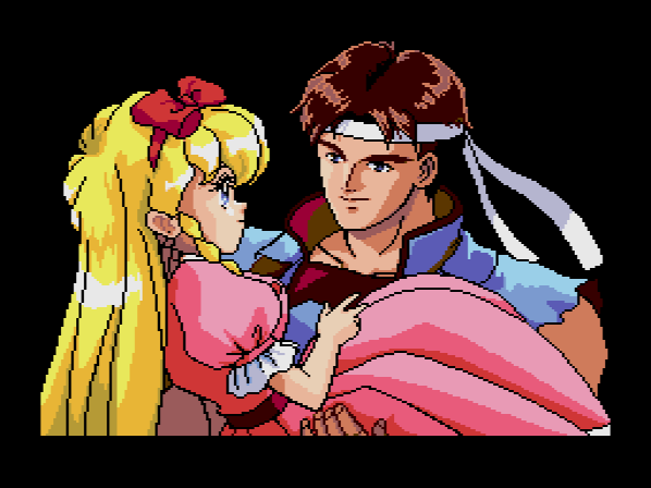 Anyway, Maria refuses to leave her sister in the lurch, and so promises to help Richter out whether he wants her to or not.