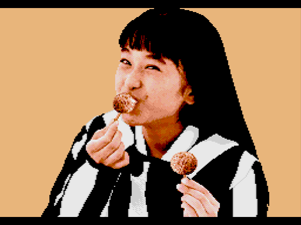 Do we really need to see Noriko eat? I kind of assumed they were props anyway.