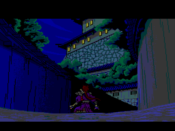 Honestly, this intro so far has been pretty great. I remember how the original Ninja Gaiden was revered for being the first game to introduce cool intro cinematics, and it feels like Kaze Kiri is continuing in its spirit. This came out in 1994, for the record.