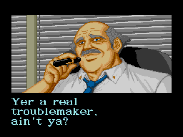 Guys, maybe we shouldn't have elected Dr Wily's chubby older brother as Police Chief. I mean clearly he's on the take.