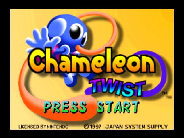 Welcome to Chameleon Twist! The stuff of nightmares already.