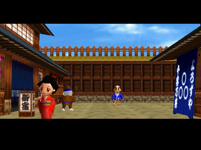It's another peaceful day in Oedo Town, until...