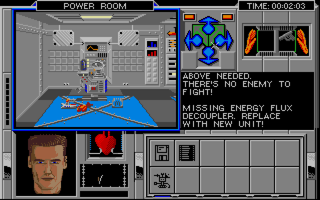 Ah, the game's other big headache: robots. The player can have up to six robots following them at any given time. They have multiple applications, not least of which is additional inventory space, and can also be programmed to go off an perform repairs and other tasks while you focus your efforts elsewhere.