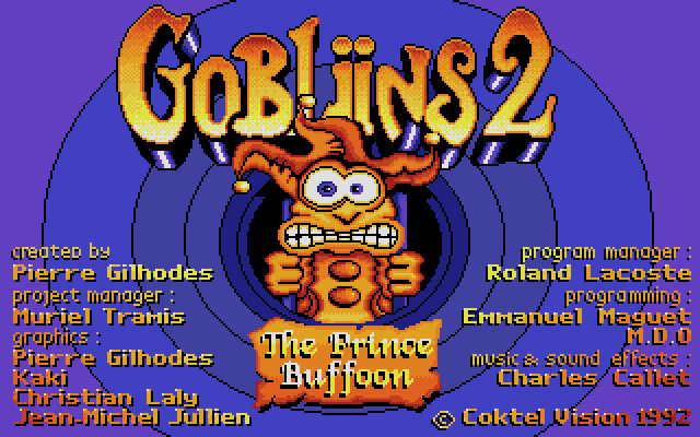 Welcome to Gobliins 2! That sure is a lot of French people!