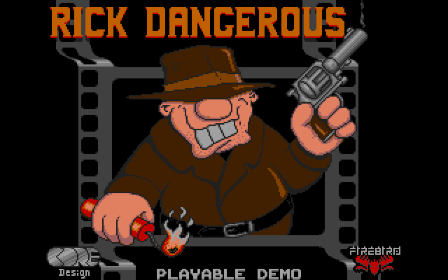 Welcome to the Rick Dangerous Playable Demo! Man, look at this asshole.