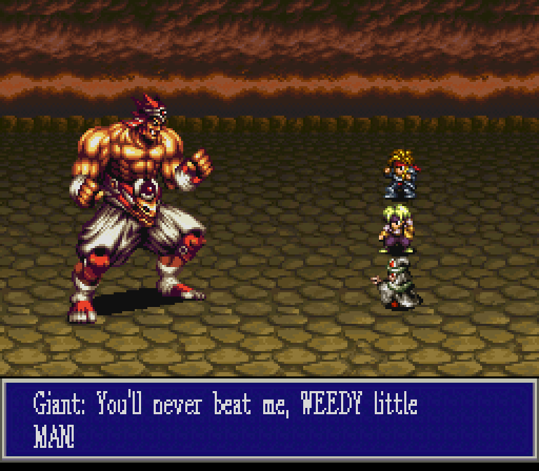 I already love the sprite work in this game. I mean, it's very late SNES era, so expect it to be fairly good.