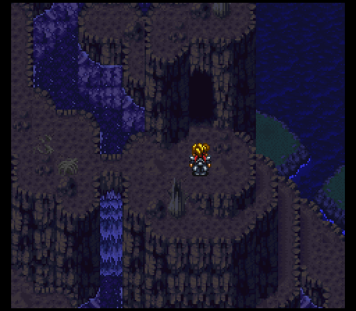 After a brief boat ride to Ompressa, I'm... exploring another mountain on an island. I'm not sure Rudra's level designers have really got their heart in this. They're probably mumbling under the breath about how much cooler is must be to work in the Final Fantasy VII studio.