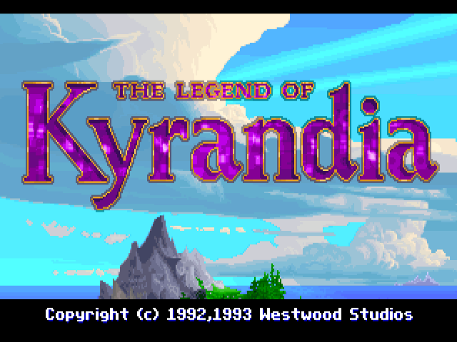 Welcome to The Legend of Kyrandia! Check out those hot 1992 pixels. Truly the golden age of DOS-era graphics.