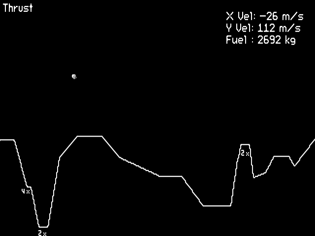 The PDA also has this little Lunar Lander mini-game, which is kinda fun in small doses. If you ever wanted to hear Robert Patrick curse at an arcade game from the 1970s, The Dig has you covered.