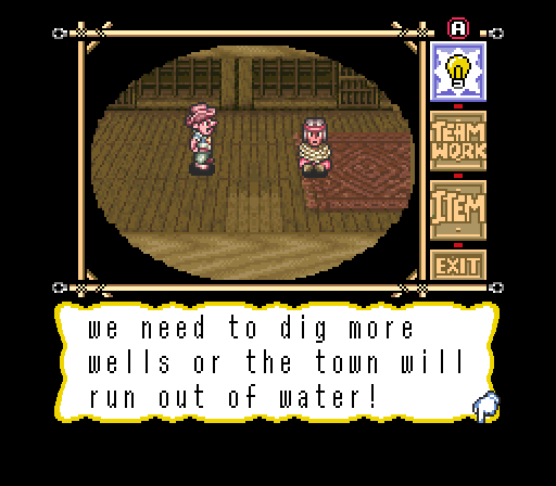 Indio, ever the noble soul, is not so much distraught by being framed but because he's not able to fix the town's future drought problem. I gotcha back, buddy.