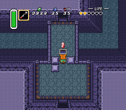This underground sluice gate business actually has two treasures for me. One's in this chest, though it ends up being more rupees.