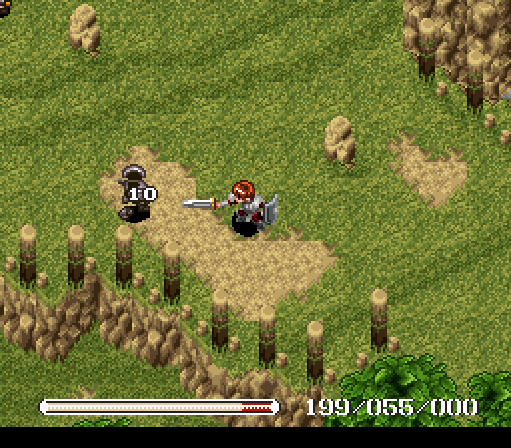 I sort of like what they did with the hill contours here. A lot of Ys V's locations are unremarkable, but they have some nice touches.