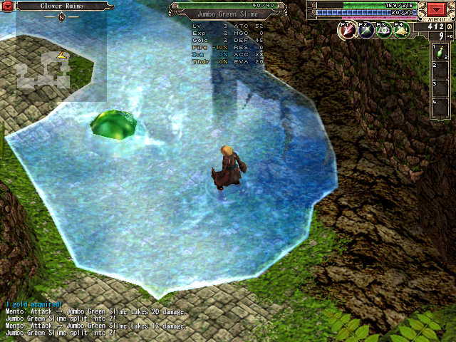 This is kinda fun: ts there one enemy in this screenshot, or are there several? The water makes it tricky to tell.