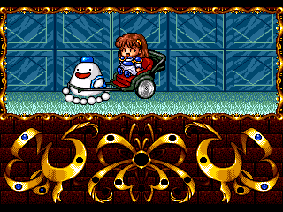 Opening up shortcuts really helps get around later on, especially if you still have objectives on earlier floors. This... snowman?... fellow is always eager to help.