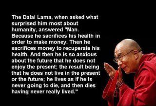 Dalai Lama's Observation