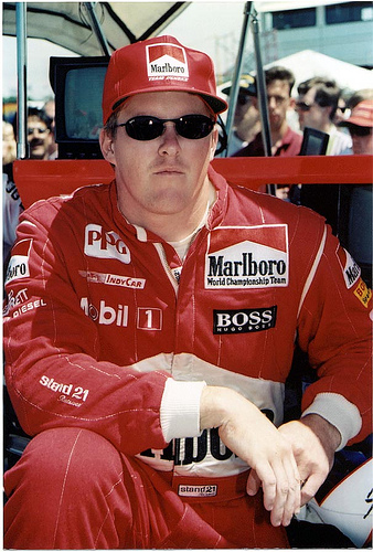  Tracy during his stint with Marlboro Team Penske