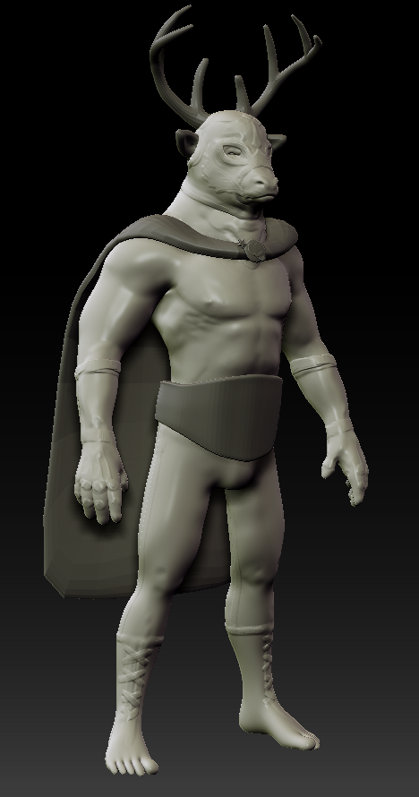 3D sculpt: Luchadeer - General Discussion - Giant Bomb