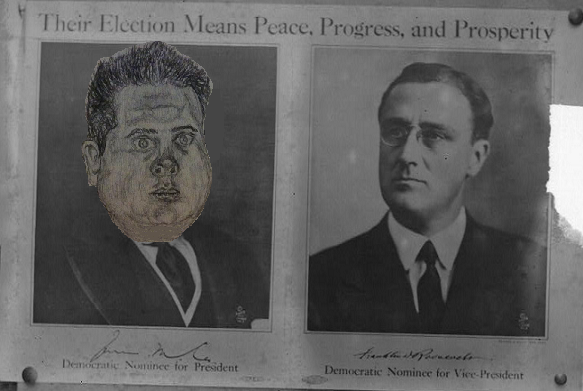   Jeff and his Vice-Presidential running mate, Franklin Delano Roosevelt, will inevitably consider the option of dropping Giant Bombs once in office.