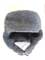  This is a ushanka in case you were wondering. AKA Commie Hats!