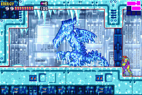 Other M's story helps explain points of Metroid Fusion, such as the appearance of Ridley's frozen corpse.