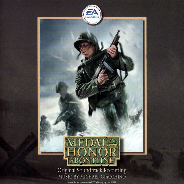 The Front Cover of the Medal of Honor: Frontline Original Soundtrack.