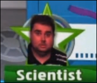 a face of science
