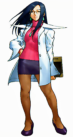 Kyoko, as she appears in the games. 