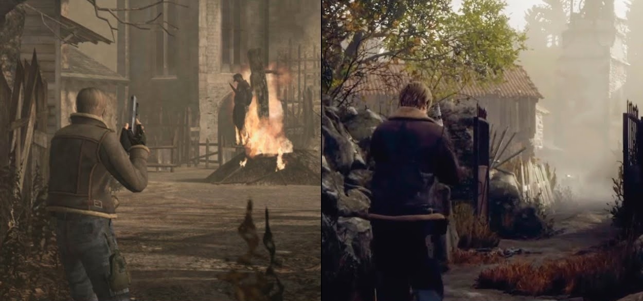 Resident Evil 4 Remake Looks Even More Impressive In Side-By-Side  Comparison