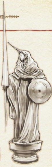 Statue of a Valkyrur