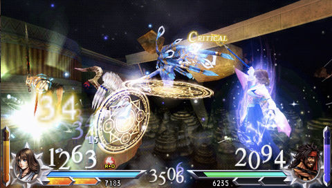  Big, flashy attacks like this are common place in Dissidia Duodecim. Epilepsy sufferers, you have been warned!