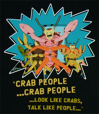  CRAB PEOPLE ARE ATTACKING!!!!
