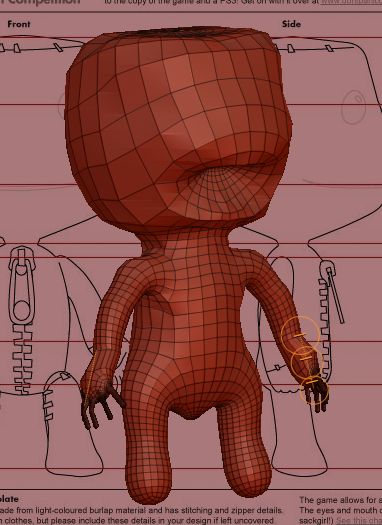  If you vaguely look at it from afar, it's almost a SACKBOY!!!