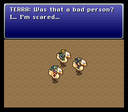 I'll chalk up Terra sounding like a child here to the amnesia...