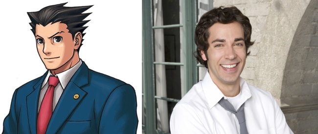 Casting our Phoenix Wright was certainly a challenge. But as the four Chuck viewers out there know, this guy's young, he's got the boyish good looks, and just maybe the perfect amount of goofiness to don that glorious blue suit.