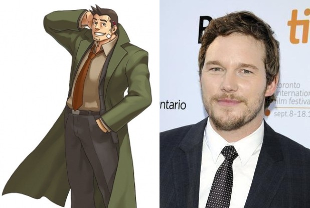 Tough call on this one. Dick Gumshoe, a detective in his 20s, looks about 45 years old. I compromised and went for a guy in his 30s. And what better man to play the role of bumbling detective than Burt Macklin, FBI?
