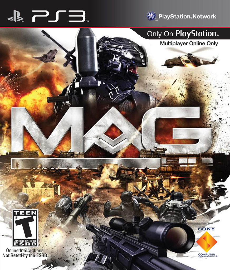 Front cover of MAG (US) for PlayStation 3