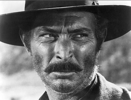 Lee Van Cleef as Angel Eyes in The Good, The Bad, and The Ugly