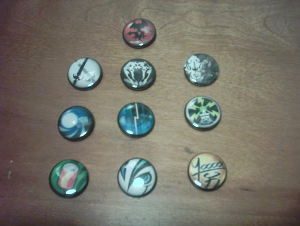 Pins from The World Ends With You