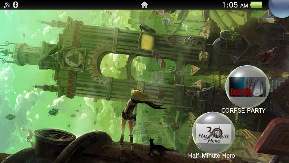 PSP games - Gravity Rush