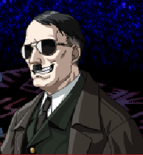 Hitler, one of the main antagonists.