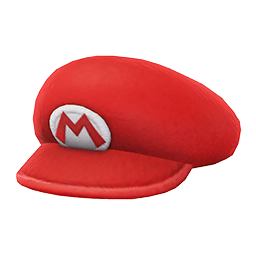 Mario's iconic red hat
