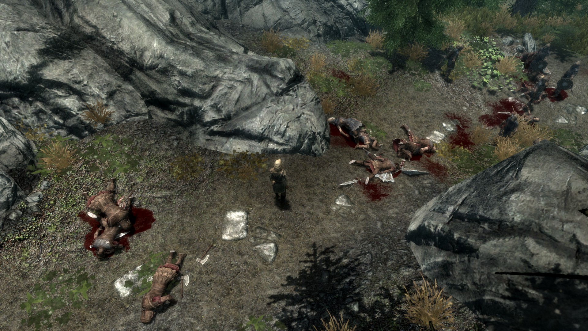 The grisly outcome of one of Warzones random battles. I was late to the party as usual.