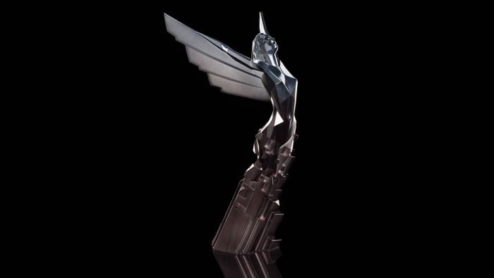 The trophy given to winners at The Game Awards.